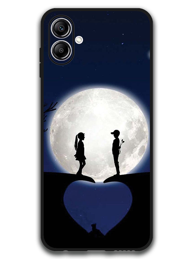 Theodor Case Compatible with Samsung Galaxy A07 6.7 Inch Protection Shockproof Bumper Cover Lovers On Hill - Image 1